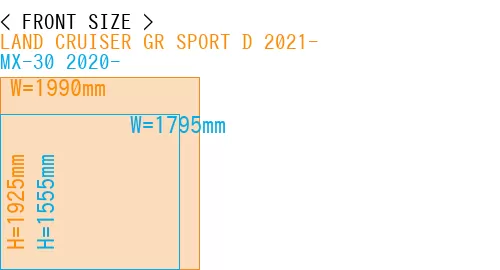#LAND CRUISER GR SPORT D 2021- + MX-30 2020-